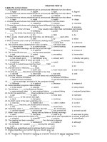 Đề kiểm tra tiếng anh lớp 12 số 54
