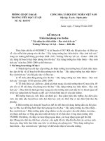 Kế hoạch triển khai XDTHTT - HSTC