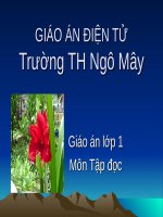 Tập đọc 1 : Mèo con đi học