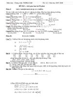 de thi cuoi nam lop 10