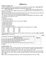 DE KIEM TRA GDCD HKII