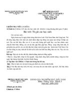 Đề Thi KSCL T.Việt lớp 5: 2009-2010