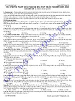 PP mới giải nhanh bài tập trắc nghiệm