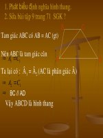 Tiet 3 Bai 3 hinh thang can