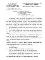 Công văn hướng dẫn tổng kết 5 năm đúc rút SKKN