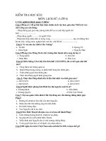 kiem tra hk 2 lop 8 co dap an