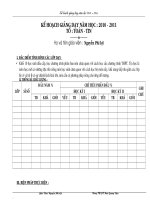 kế hoạch 10 năm 2010