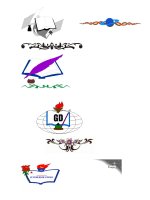 các loại bìa giáo án cực đẹp. Hùng- Dung