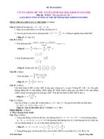 Tương tự Đề TOÁN T.Sinh khối B(2009)