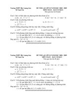 đề thi lai l10 DA