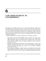 VoIP Deployment in Enterprises