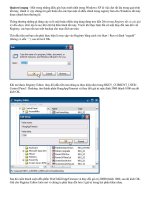 Tắt máy Window XP nhanh hơn