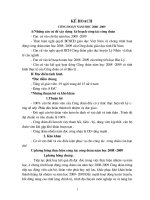 Kế hoạch hoạt động CĐ