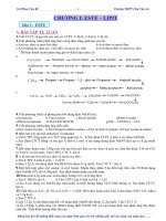 BÀI TẬP TỰ LL+TN HÓA 12 (2009-2010)