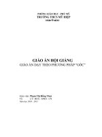 Bài 15: ĐLBTKL (học theo góc)