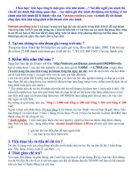 THU NHẬP THÊM DÀNH CHO QUÝ THẦY CÔ