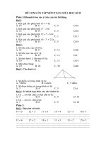 Đề ôn tâp, BDHSG lớp 1- Đề 3
