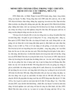 MINH TIẾN THÀNH CÔNG TRONG VIỆC CHUYỂN DỊCH CƠ CẤU CÂY TRỒNG, MÙA VỤ.doc