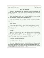 67. Điều Nào Nhục Hơn