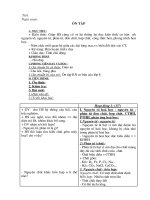 Giáo án hóa 9 tron bộ