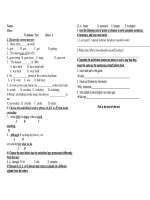 bai tap tieng anh 10