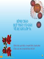 Tính chất của dãy tỉ số bằng nhau