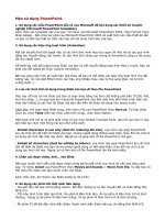 Meo su dung power point