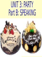 UNIT 3: SPEAKING