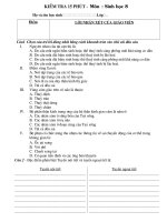 de kiem tra 15 phut sinh 8