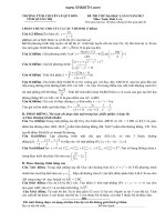 ĐỀ THI THỬ ĐẠI HỌC LẦN II NĂM 2013 TỈNH QUẢNG TRỊ Môn: Toán; khối A+A1