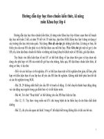 Tai lieu Chuan KH Mon Khoa hoc Lop 4