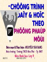 Tiết 20_Sự xác định đường tròn