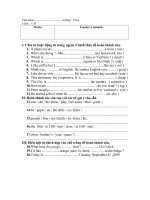 đề kiểm tra 15'''' 11-3 năm