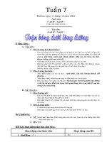 GA lớp 3 tuần 7