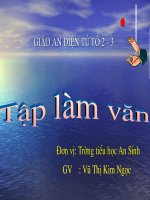 Bai: Tập Làm Văn