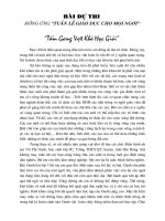 Tuần lễ GD cho mọi người