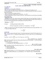 Bài tập Điện tích-Điện trường