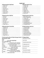 PASSIVE VOICE AND WISH SENTENCES