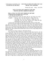 Báo cáo Đại hội Công đoàn 2009-2012