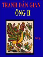 Trang dan gian Dong Ho.