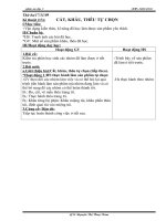 giáo án lớp 5 - tuần 13 mới