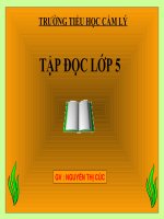 Bai: Rung xanh ky dieu