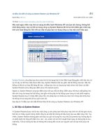 10 điều cần biết về công cụ System Restore của Windows XP