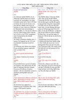 Bản dịch : Un peu de Astronomie