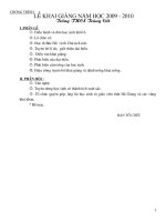 Chương trình khai giảng 09-10