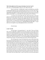 KINH NGHIEM DAY TRE HOC VIET