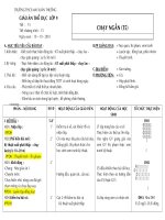 Giáo án 9 ( 5 cột )T15