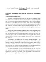 Một số vấn đề chung về hiệu quả sản xuất kinh doanh của doanh nghiệp