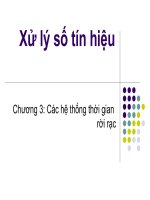 xử lý số tín hiệu chương 3