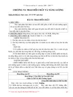 Giáo án sinh 8 chuẩn từ bài 33-64